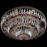 Люстра Двойное Кольцо Венеция красная в Сочи