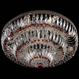 Люстра Двойное Кольцо Венеция красная в Сочи