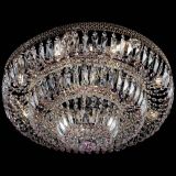 Люстра Двойное Кольцо Венеция розовая в Сочи