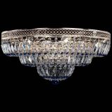 Люстра Двойное Кольцо Венеция синяя в Сочи