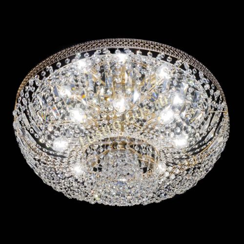 Люстра Эдна №8 (с плотным прилеганием к потолку) в Сочи Гусь Хрустальный