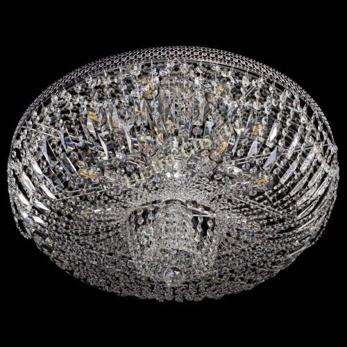 Люстра Эдна №8 (с плотным прилеганием к потолку) в Сочи Гусь Хрустальный