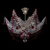 Люстра Элина №2 красная в Сочи