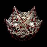 Люстра Элина №2 красная в Сочи