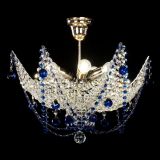 Люстра Элина №2 синяя в Сочи