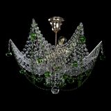 Люстра Элина №2 зеленая в Сочи