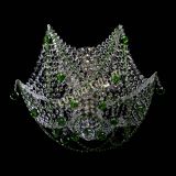 Люстра Элина №2 зеленая в Сочи