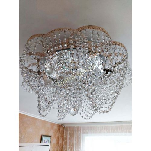 Люстра Есения Антик 600 мм в Сочи Гусь Хрустальный