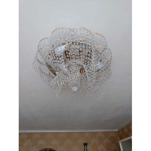 Люстра Есения Антик 600 мм в Сочи Гусь Хрустальный