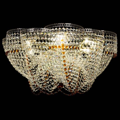 Люстра Есения чайная в Сочи Гусь Хрустальный