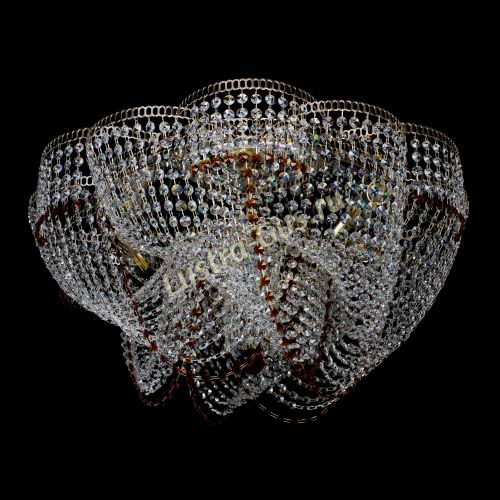 Люстра Есения чайная в Сочи Гусь Хрустальный