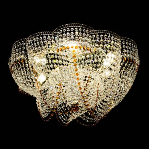 Люстра Есения чайная в Сочи Гусь Хрустальный