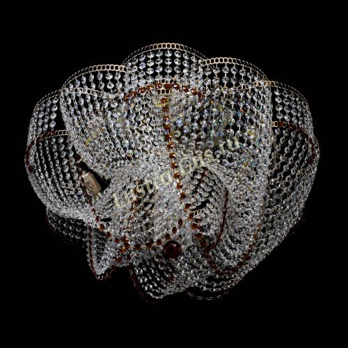 Люстра Есения чайная в Сочи Гусь Хрустальный