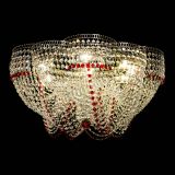 Люстра Есения красная в Сочи