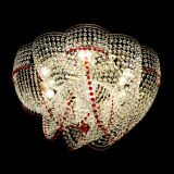 Люстра Есения красная в Сочи
