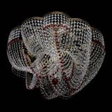 Люстра Есения красная в Сочи