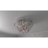 Люстра Есения красная в Сочи