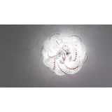 Люстра Есения красная в Сочи