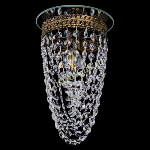 Люстра Флоренция №1 Водоворот под бронзу в Сочи Гусь Хрустальный