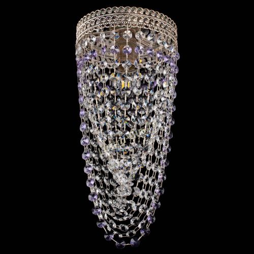 Люстра Флоренция №1 Водоворот фиолетовая в Сочи Гусь Хрустальный