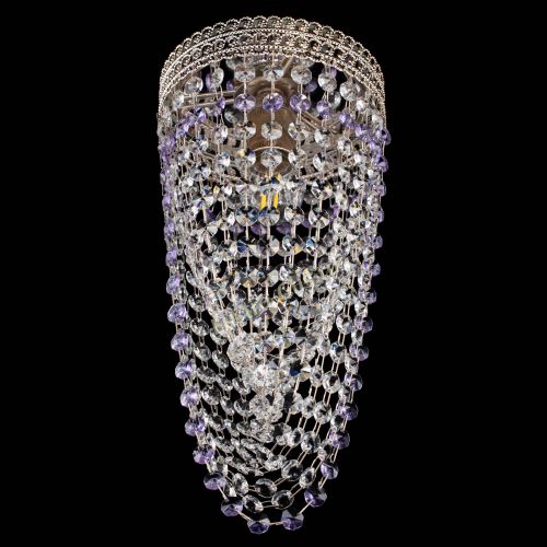 Люстра Флоренция №1 Водоворот фиолетовая в Сочи Гусь Хрустальный