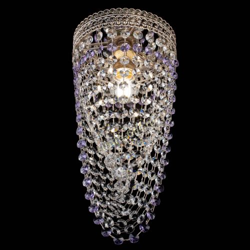 Люстра Флоренция №1 Водоворот фиолетовая в Сочи Гусь Хрустальный
