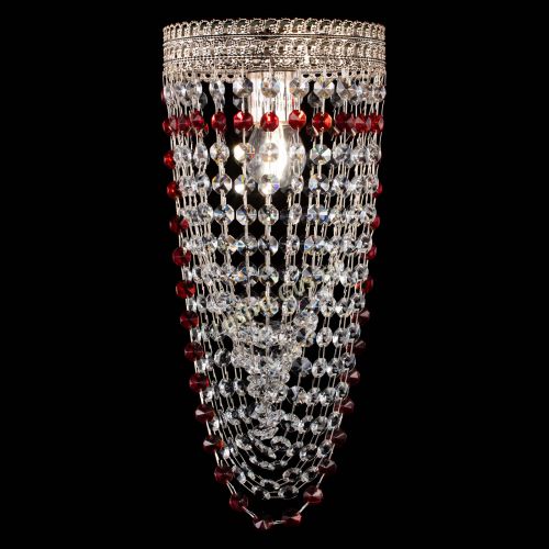 Люстра Флоренция №1 Водоворот красная в Сочи Гусь Хрустальный
