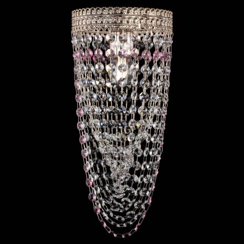 Люстра Флоренция №1 Водоворот розовая в Сочи Гусь Хрустальный