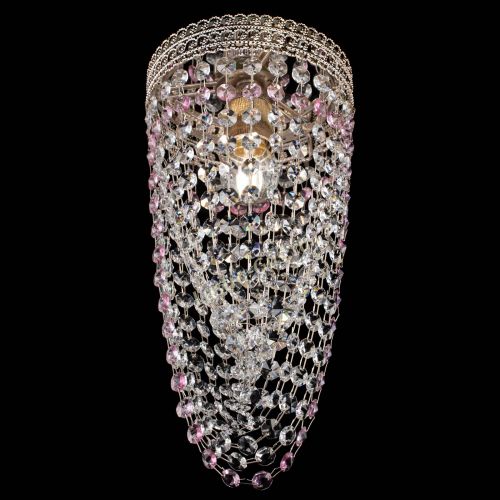 Люстра Флоренция №1 Водоворот розовая в Сочи Гусь Хрустальный