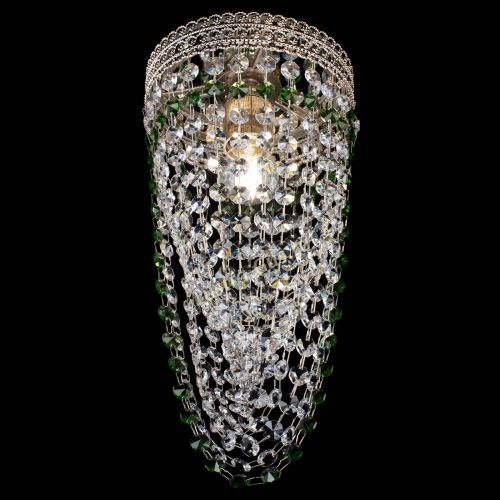 Люстра Флоренция №1 Водоворот зеленая в Сочи Гусь Хрустальный