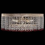 Люстра Флоренция капель оптикон красная в Сочи Люстра Флоренция капель оптикон красная в Сочи