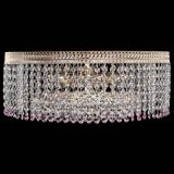 Люстра Флоренция капель оптикон розовая в Сочи