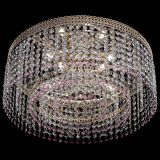 Люстра Флоренция капель оптикон розовая в Сочи