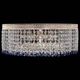 Люстра Флоренция капель оптикон синяя в Сочи