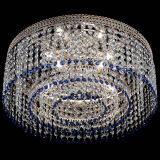 Люстра Флоренция капель оптикон синяя в Сочи