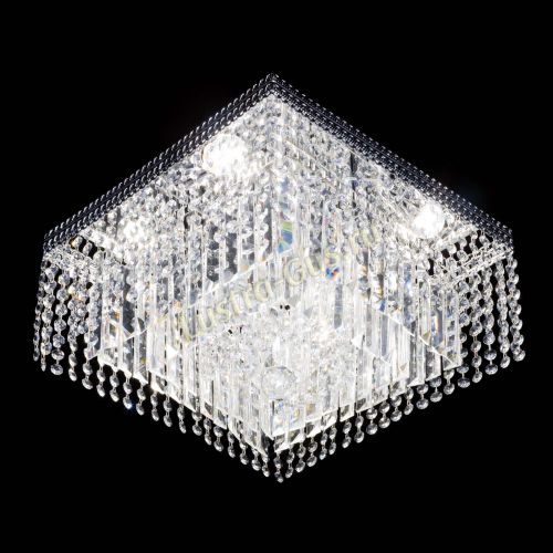 Люстра Флоренция квадрат Элегант в Сочи Гусь Хрустальный