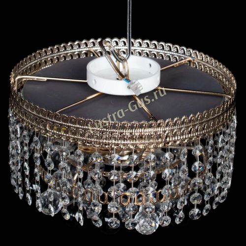 Люстра Флоренция шар №2 черная в Сочи Гусь Хрустальный