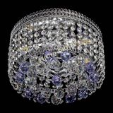 Люстра Флоренция шар №2 фиолетовая в Сочи