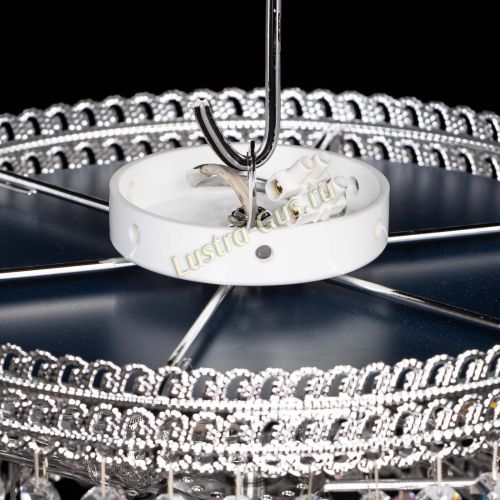 Люстра Флоренция шар №2 розовая в Сочи Гусь Хрустальный