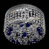 Люстра Флоренция шар №2 синяя в Сочи