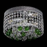 Люстра Флоренция шар №2 зеленая в Сочи