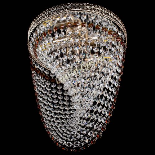 Люстра Флоренция Водоворот чайная в Сочи Гусь Хрустальный