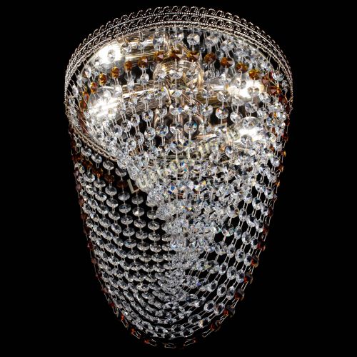 Люстра Флоренция Водоворот чайная в Сочи Гусь Хрустальный