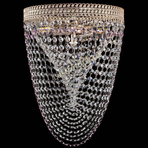 Люстра Флоренция Водоворот розовая в Сочи Гусь Хрустальный