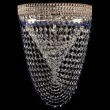 Люстра Флоренция Водоворот синяя в Сочи