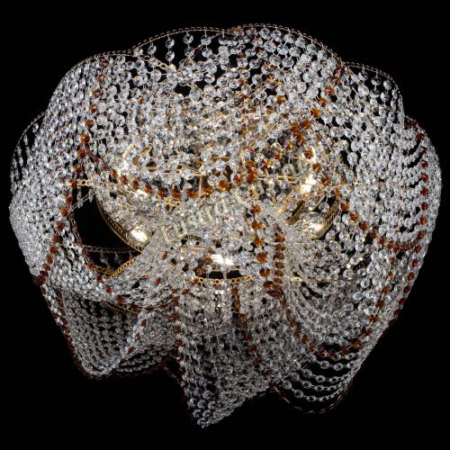 Люстра Галактика №4 чайная в Сочи Гусь Хрустальный