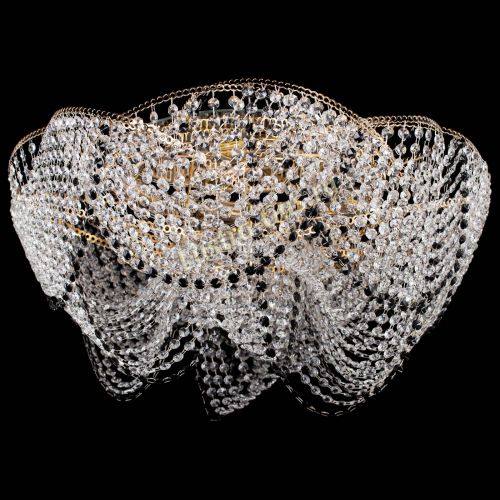 Люстра Галактика №4 черная в Сочи Гусь Хрустальный