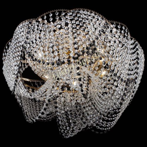 Люстра Галактика №4 черная в Сочи Гусь Хрустальный