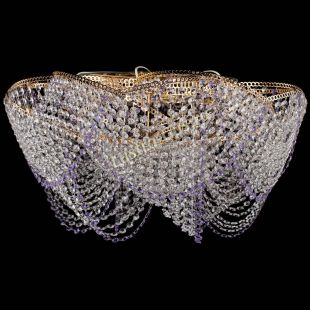  Люстра Галактика №4 фиолетовая