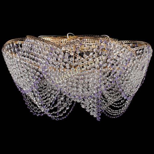 Люстра Галактика №4 фиолетовая в Сочи Люстра Галактика №4 фиолетовая в Сочи